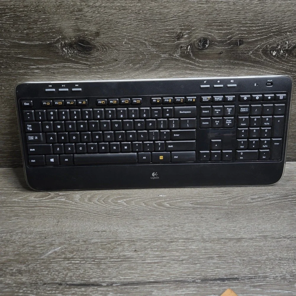 Logitech K520 Keyboard Wireless Wireless No Unifying Receiver Quiet Ergonomic